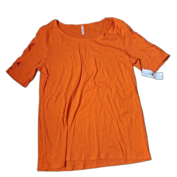 Columbia Fleece Jacket new orange short sleeve womens XL clothing lot - Picture 2 of 10